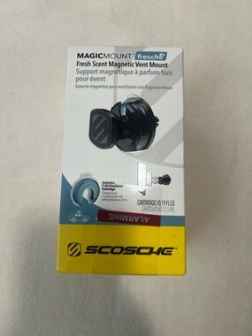 Scosche MagicMount Fresh Scent Magnetic Vent Mount Car Freshener